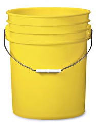 yellow bucket